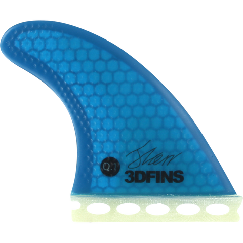 Josh Kerr Moonraker XDS Quad Fins - blue