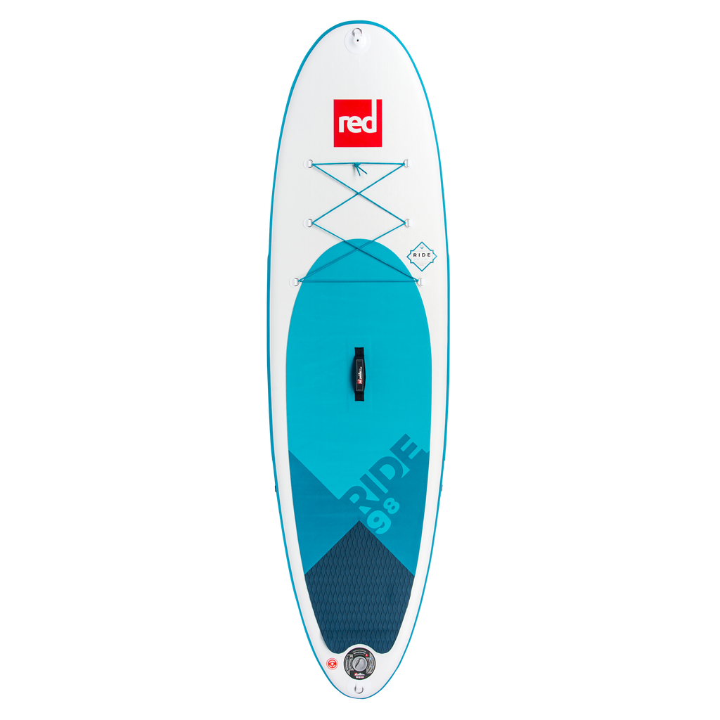Red Paddle Co 9'8 Ride Deck Aqua