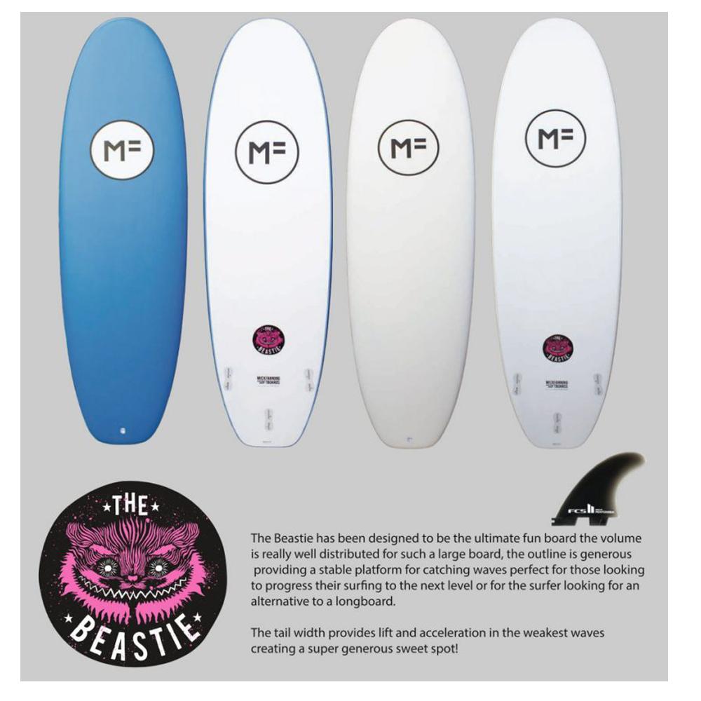 Mick Fanning Beastie 6'6 Softboard 1