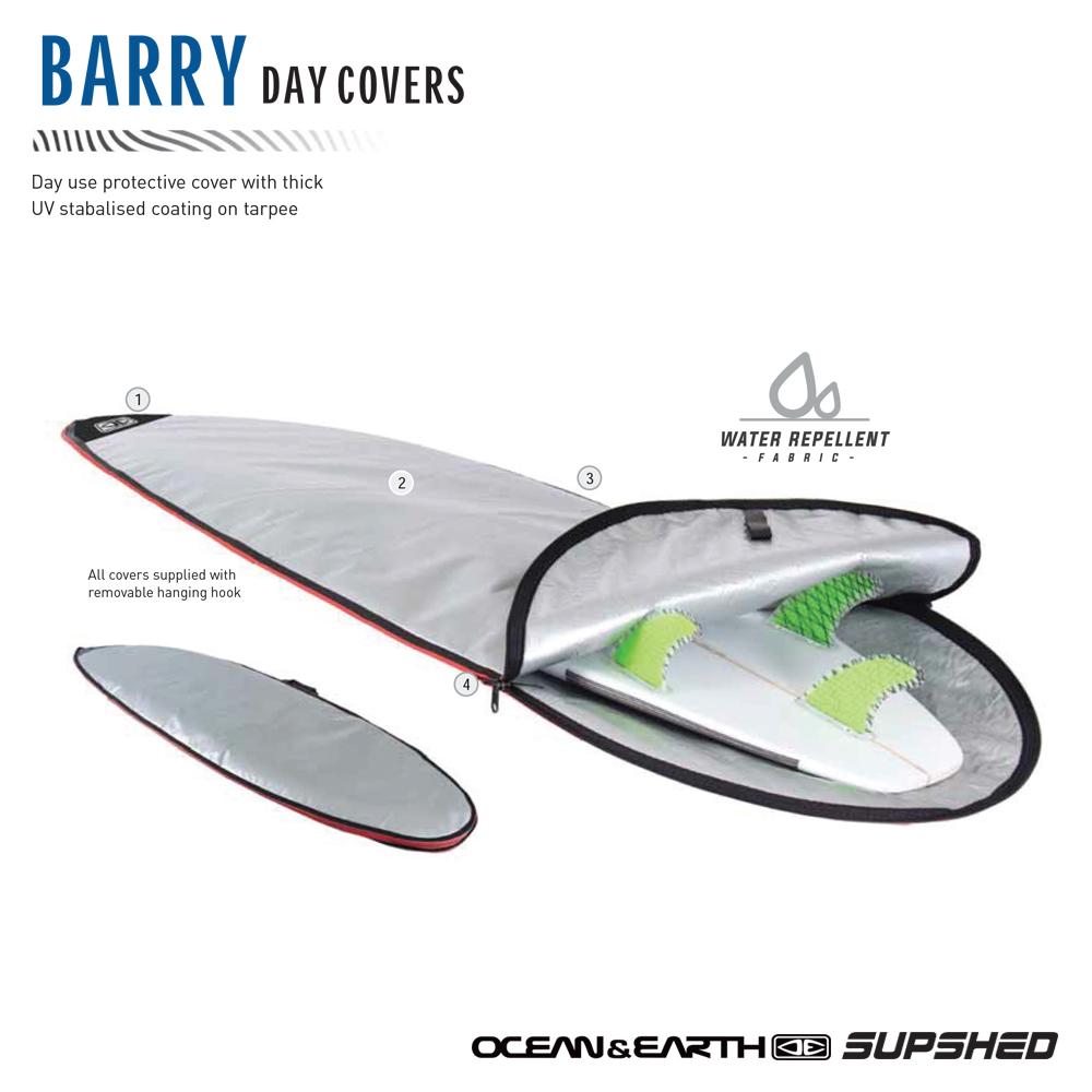 O & E Barry Basic Shortboard Cover 3