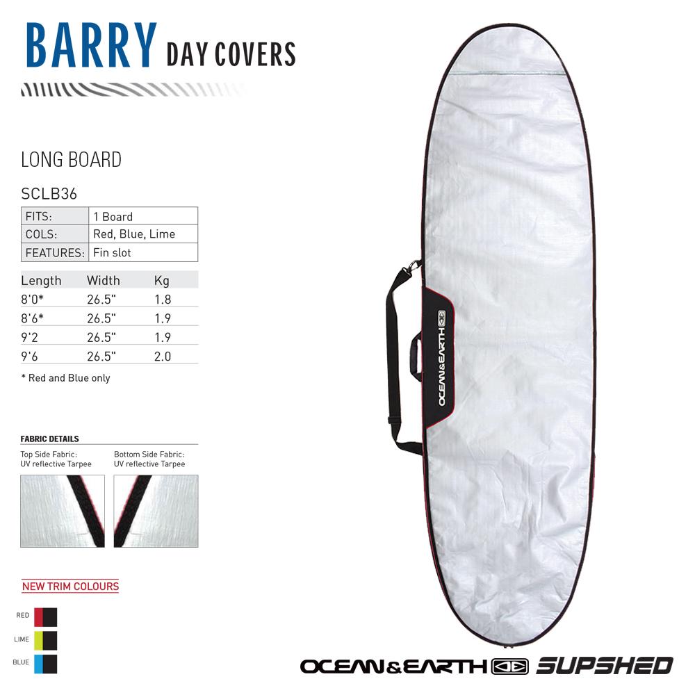 O & E Barry Basic Longboard Cover 2