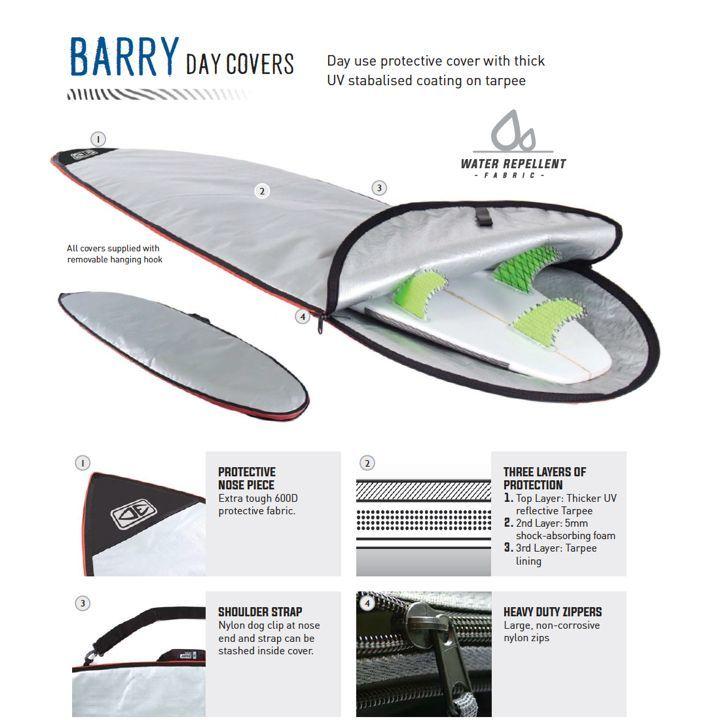 O & E Barry Basic Surfboard Cover 4