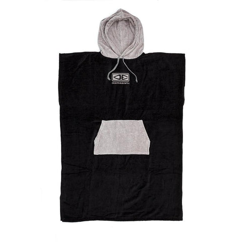 O & E Mens Poncho Daybreak Grey/Black