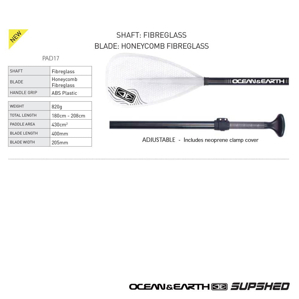 Fibreglass Shaft/Honeycomb Fibreglass Blade - ADJUSTABLE 2