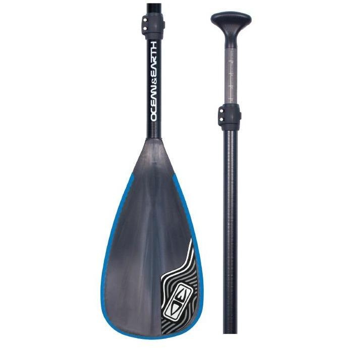 O & E 3 Piece Fiberglass Adjustable Paddle