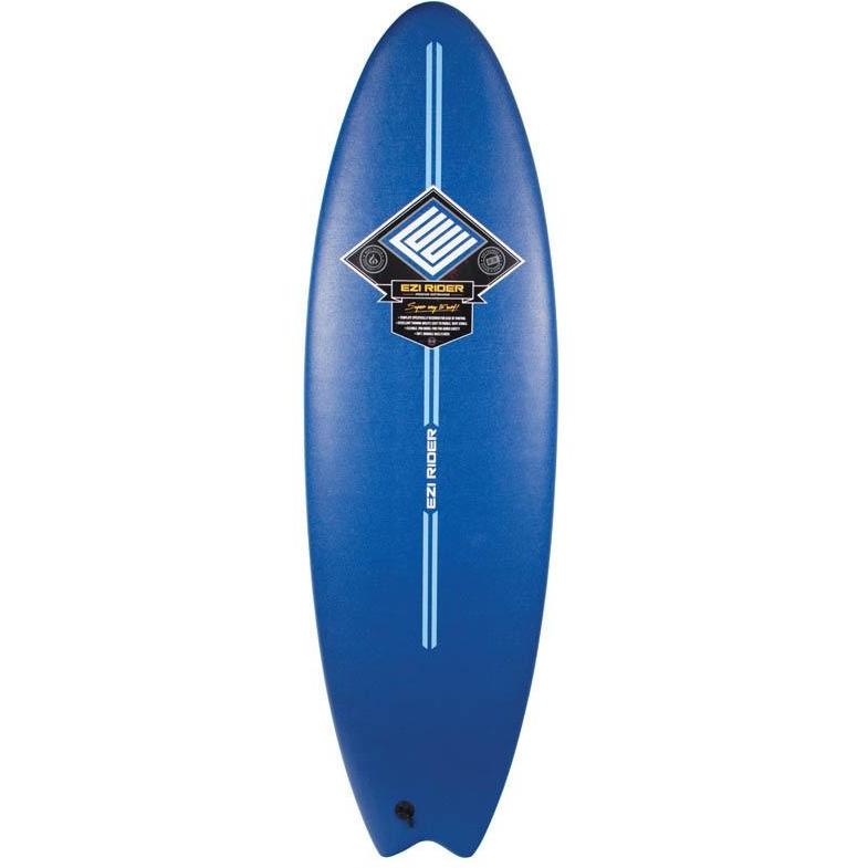 O & E EZI Rider 5'6 Softboard Blue