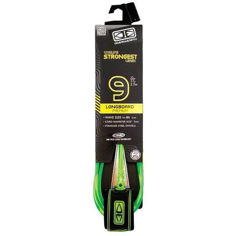O & E Regular 9ft Longboard Leash