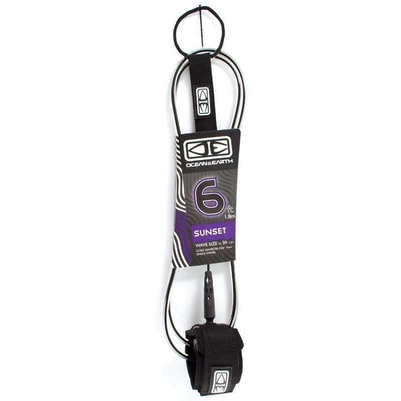 O & E Sunset 6ft Moulded Leash