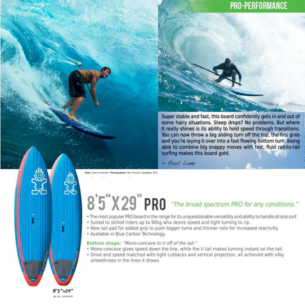 Starboard 8'5 X 29 Pro  Blue Carbon - Second Hand 3