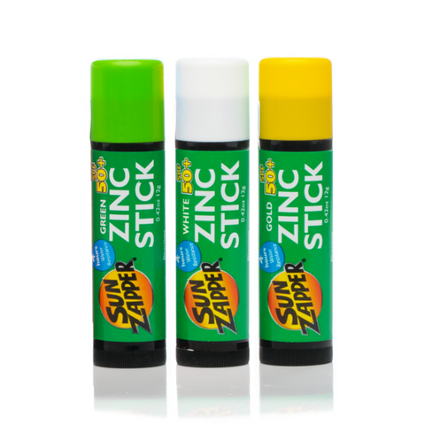 Sun Zapper Gold/White/Green Tri Pack Zinc Sticks