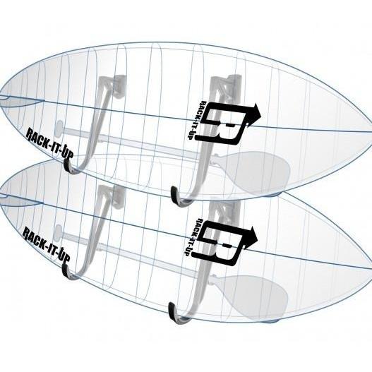 Rack It Up - SUP Wall Racks Double